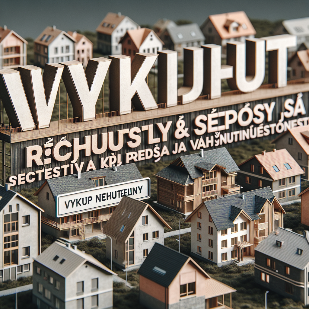 Rýchly a efektívny vykup nehnutelnosti bez skrytých poplatkov. Získajte okamžitú hotovosť a ušetrite čas pri predaji svojej nehnuteľnosti.