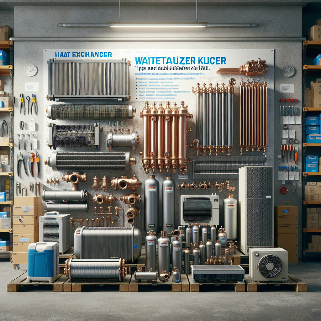 Wärmetauscher kaufen: Erfahren Sie, welche Modelle und Kriterien für effiziente Wärmeübertragung entscheidend sind. Professionelle Beratung und große Auswahl.