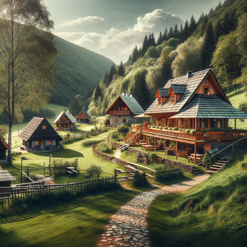 Ubytovanie blízko Vlkolínca ponúka pohodlie, kultúrne dedičstvo a krásnu prírodu. Ideálne miesto na relaxáciu a objavovanie regiónu Liptova.