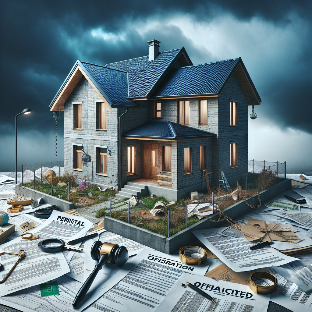 Zvážte riziká a možnosti legalizácie domu bez stavebného povolenia. Prečítajte si, čo vás môže čakať a ako postupovať správne.