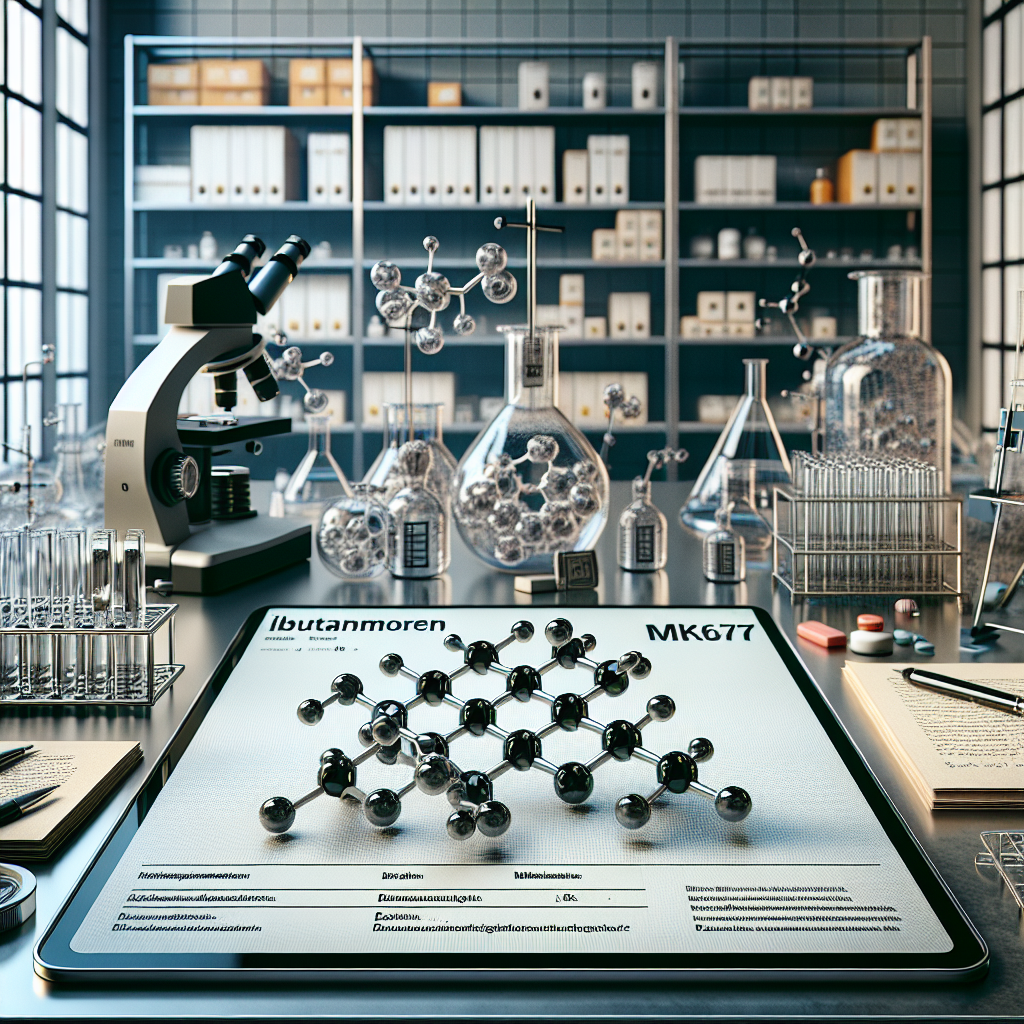 Entdecken Sie die Vorteile von Ibutamoren MK677 für Muskelwachstum, Fettabbau und Regeneration. Effektive Einnahme und minimalen Nebenwirkungen.