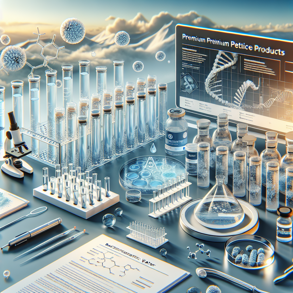 Fedezze fel a bakteriosztatikus víz előnyeit a Peptide Revolutionnál, ahol prémium peptid és nootropikum termékeket talál!