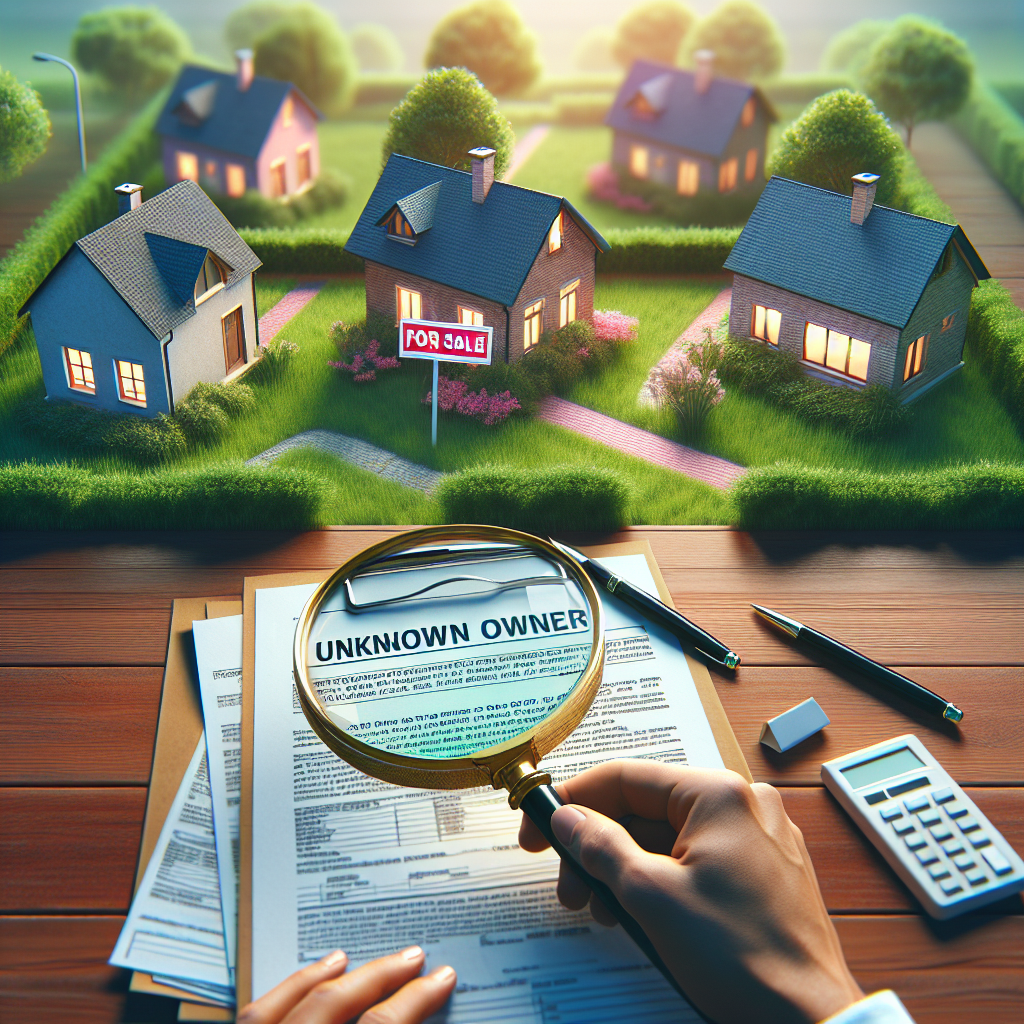 Zistite, čo znamená "neznámy vlastník" a ako efektívne riešiť problémy s predajom nehnuteľnosti. Získajte odborné poradenstvo a rady.