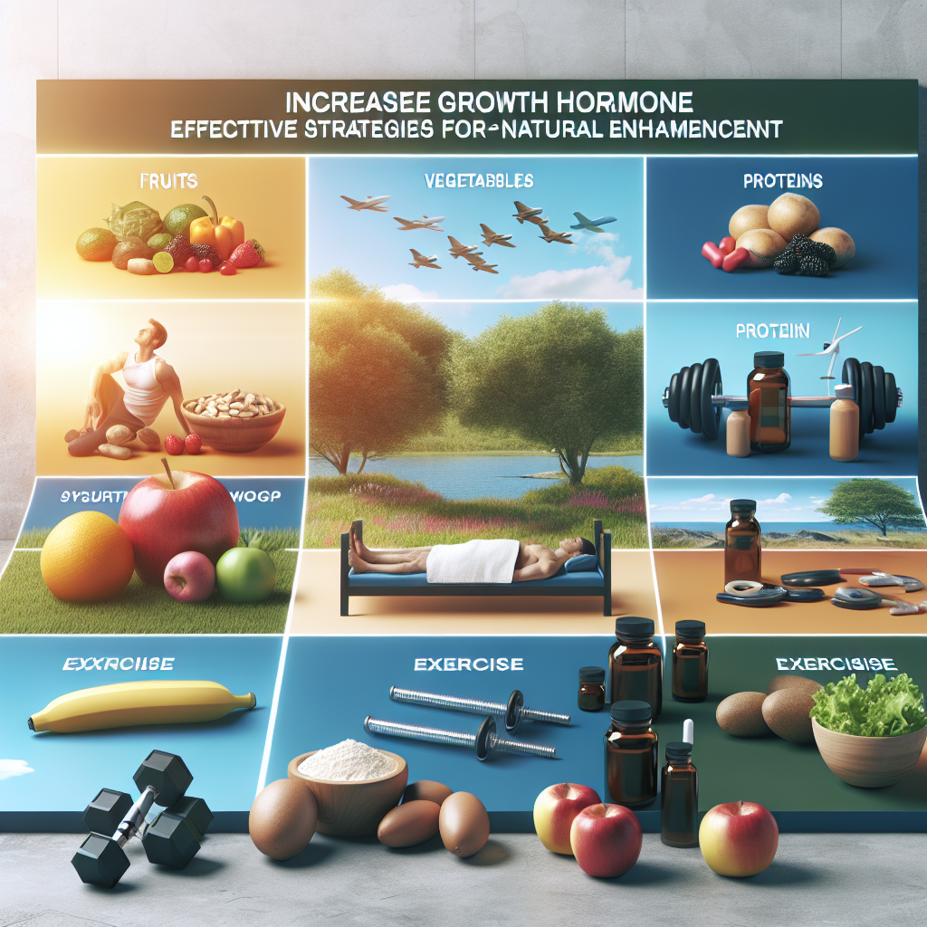 Discover effective strategies to increase growth hormone naturally, enhancing your health, metabolism, and overall vitality. Unlock your potential today!