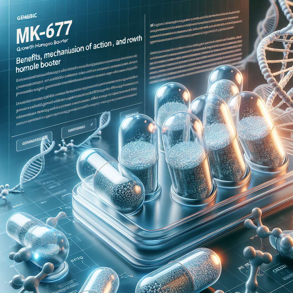 Entdecken Sie die Vorteile von MK-677 für Muskelaufbau, Regeneration und Schlafqualität. Informieren Sie sich über Wirkungsweise und mögliche Nebenwirkungen.