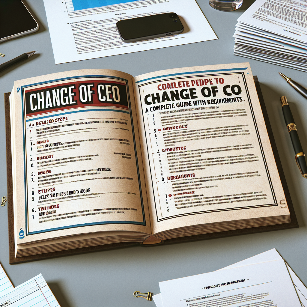 Objavte dôležité kroky a požiadavky pre zmenu konateľa sro postup, ktorý môže ovplyvniť dynamiku vašej firmy.