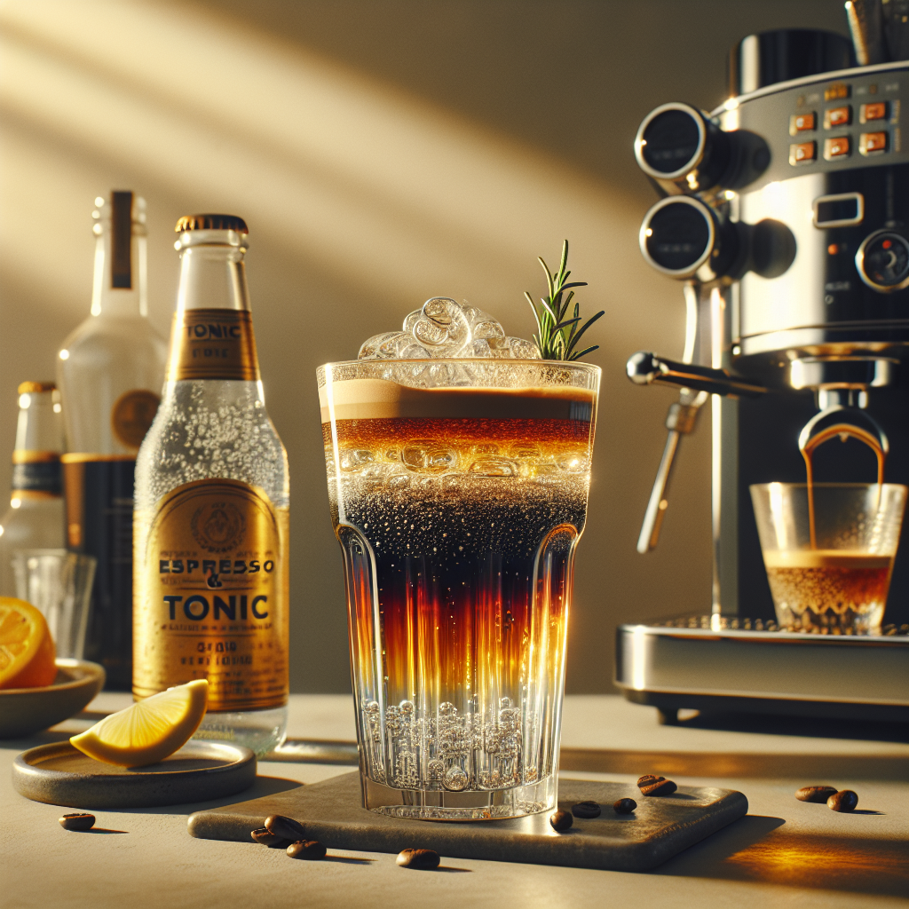 recept na espresso tonic