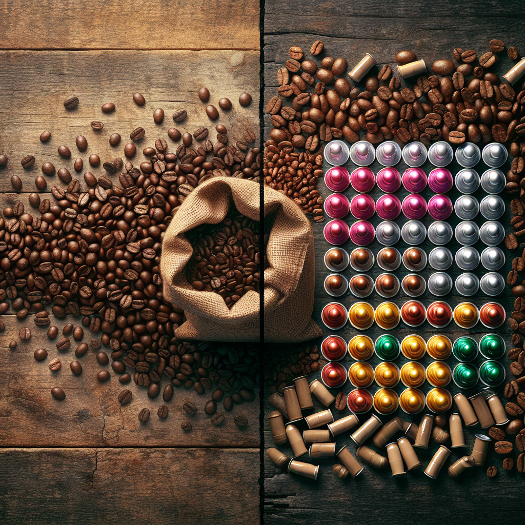 „Zrnková vs kapsulová káva – čo sa oplatí viac?“