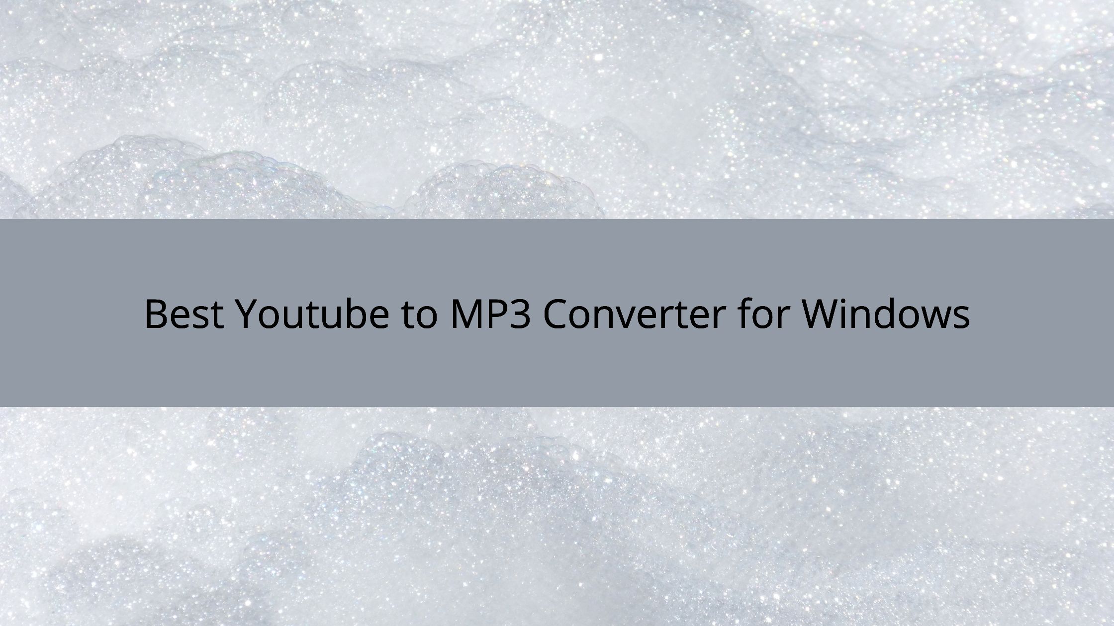 youtube to mp3