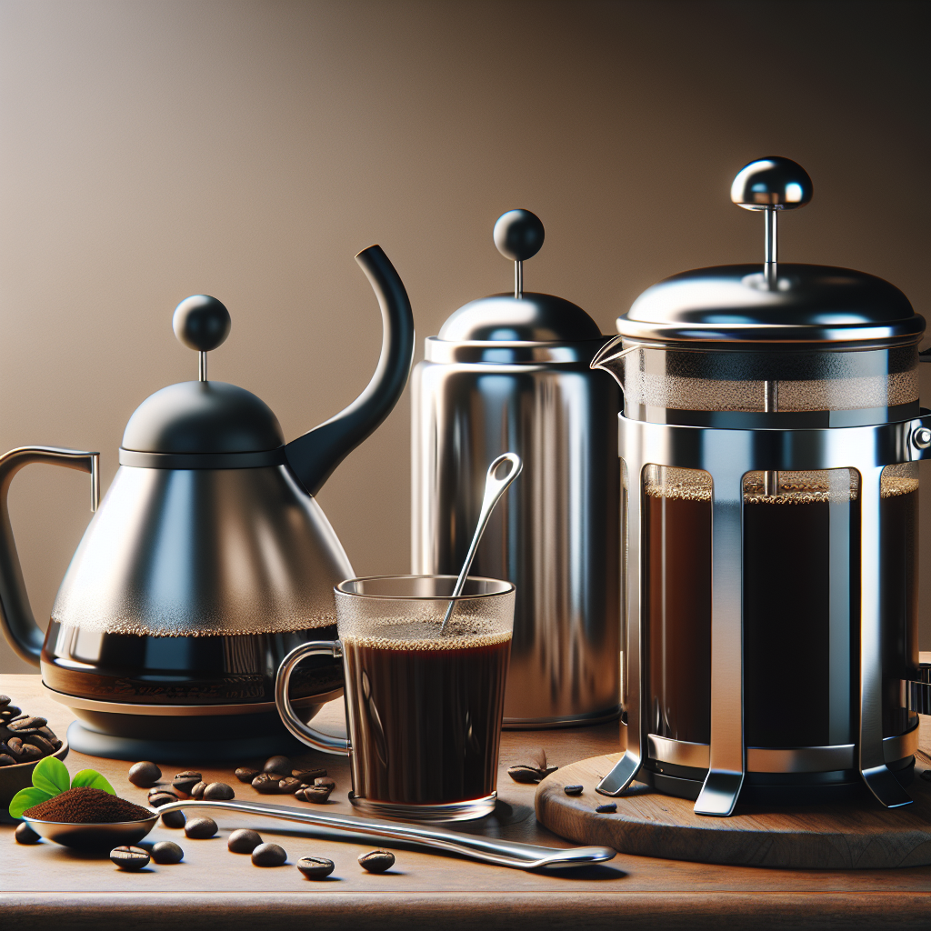 Ako si pripraviť kávu cez French press