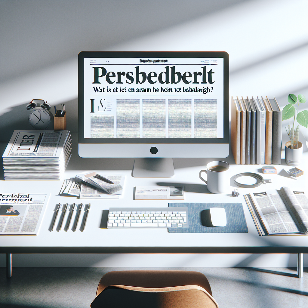 Ontdek het belang van een goed geschreven Persbericht en leer hoe je SEO-optimalisatie toepast voor betere zichtbaarheid en impact.