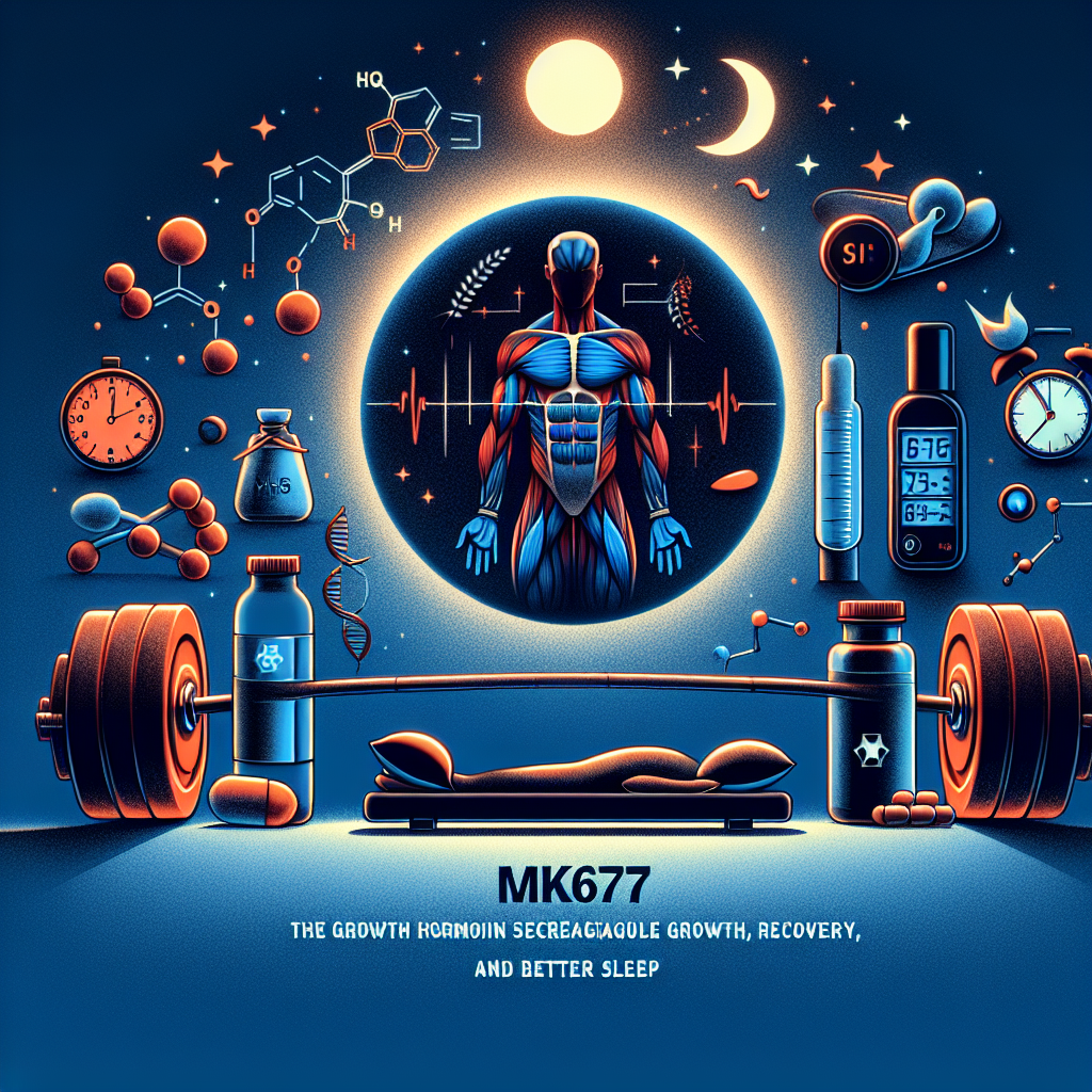 Discover the benefits of MK677, a growth hormone secretagogue that enhances muscle growth, recovery, and sleep quality.