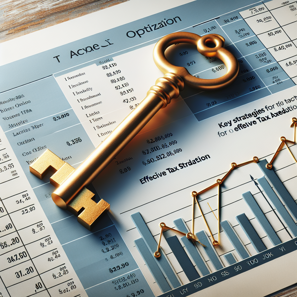Objevte klíčové strategie pro daňovou optimalizaci a snižte své daňové zatížení efektivně. Získejte tipy a nástroje pro úspěšnou optimalizaci.