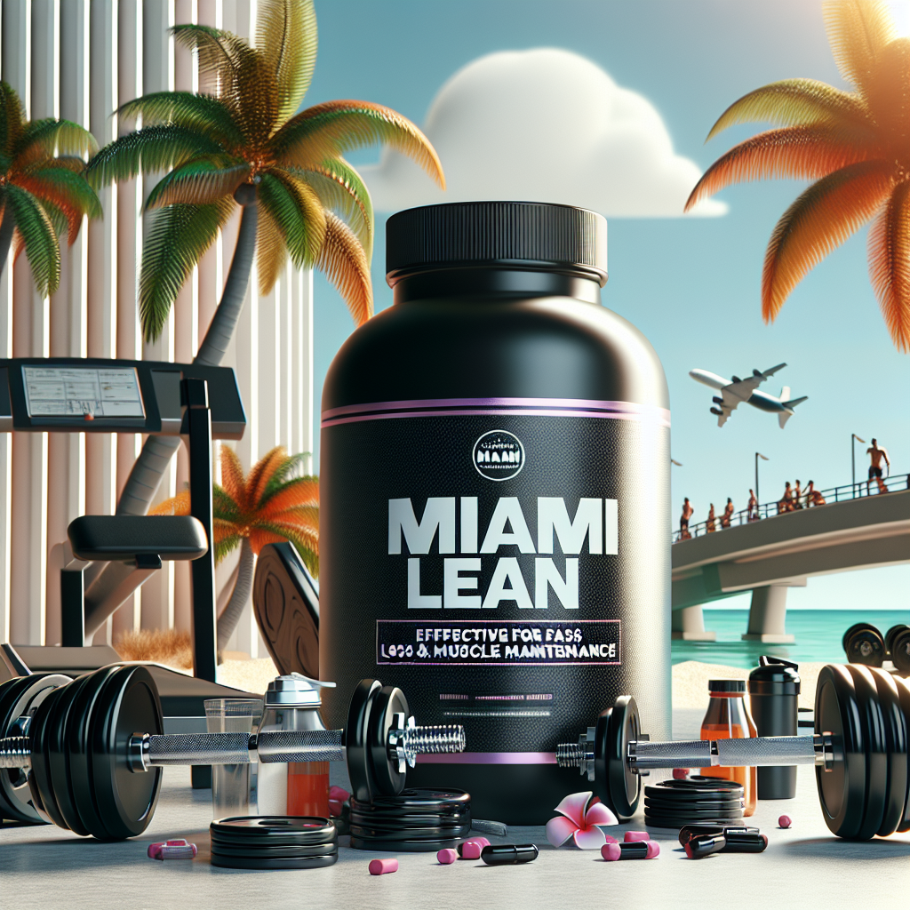 Entdecken Sie die Vorteile von Miami Lean, einem effektiven Nahrungsergänzungsmittel zur Fettverbrennung und zum Muskelmassenschutz.