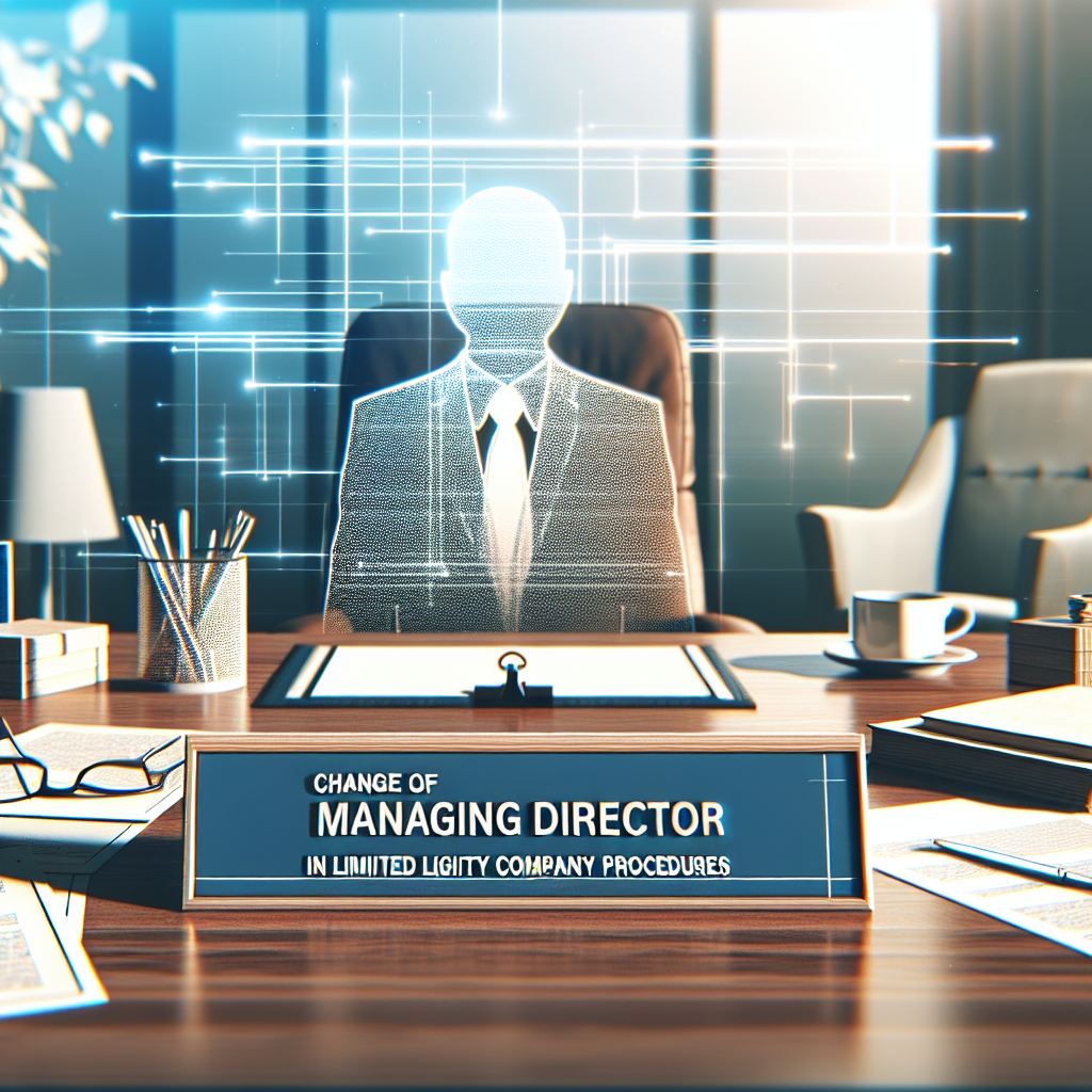 Zmena konateľa v sro postup: krok za krokom, aby ste predišli komplikáciám a zabezpečili hladký prechod vo vašej spoločnosti.