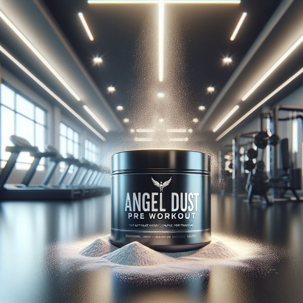 Erlebe mit Angel Dust Pre Workout maximale Energie, Konzentration und Muskelpump für intensives Training. Entdecke die Vorteile jetzt!