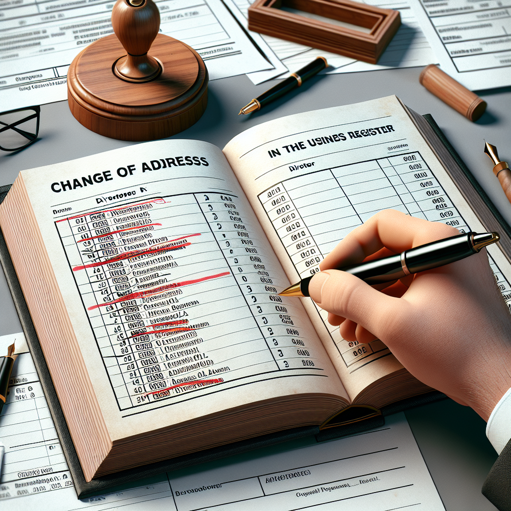 Zistite, prečo je zmena adresy konateľa v orsr dôležitá a aké kroky podniknúť pre jej úspešné vykonanie.