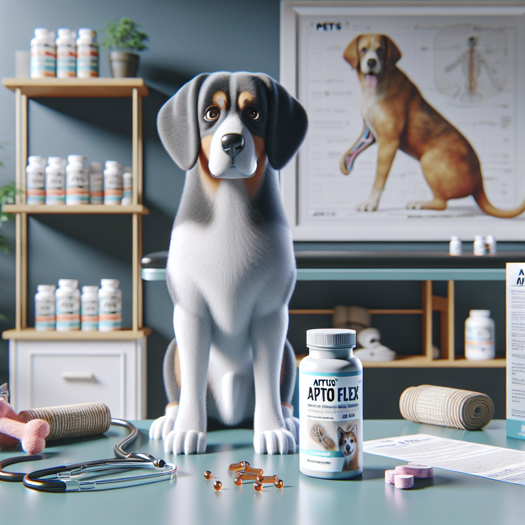 Entdecken Sie aptus apto flex – das innovative Produkt zur Unterstützung der Gelenkgesundheit und Beweglichkeit Ihres Haustiers.