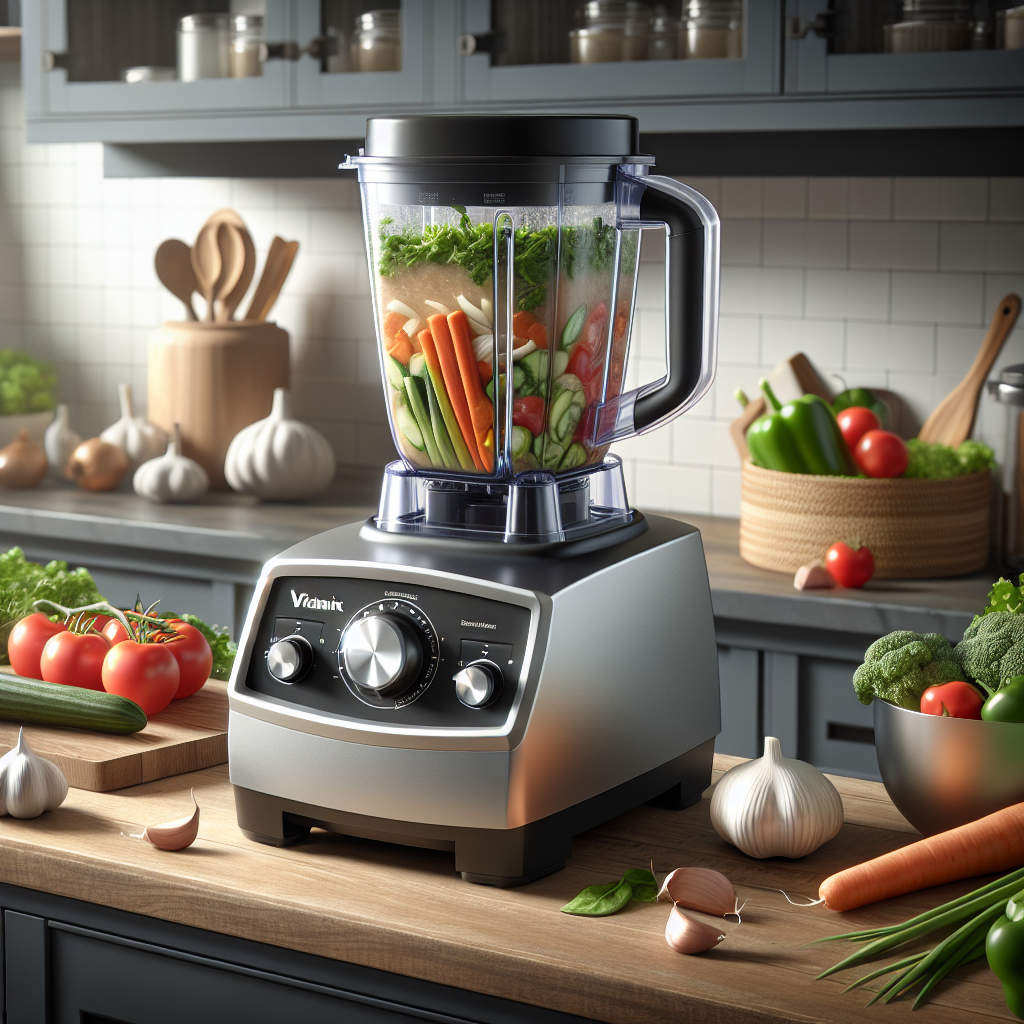 Mix&eacute;r na polievky Vitamix: Zdrav&eacute; a r&yacute;chle varenie pre každ&eacute;ho