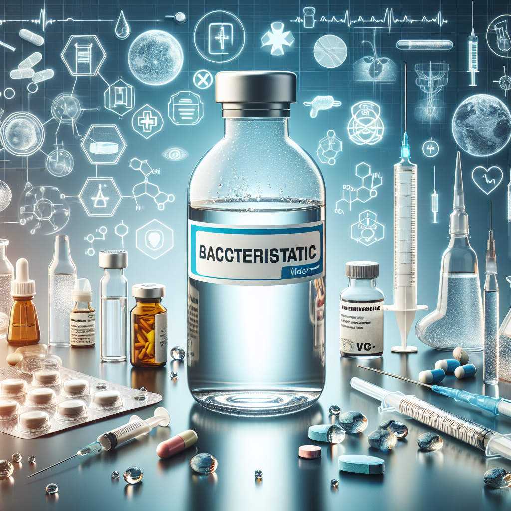 Bakteriostatická voda je kľúčová pre bezpečnosť a účinnosť liekov. Zabezpečte si kvalitný produkt s Peptide Revolution.