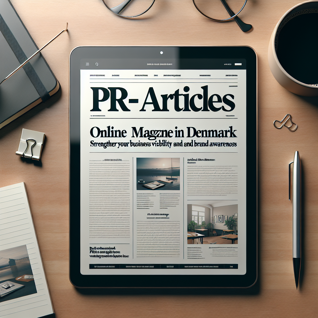 Opdag fordelene ved PR-artikler og online magasin i Danmark. Øg synligheden, byg troværdighed og engagér din målgruppe effektivt.