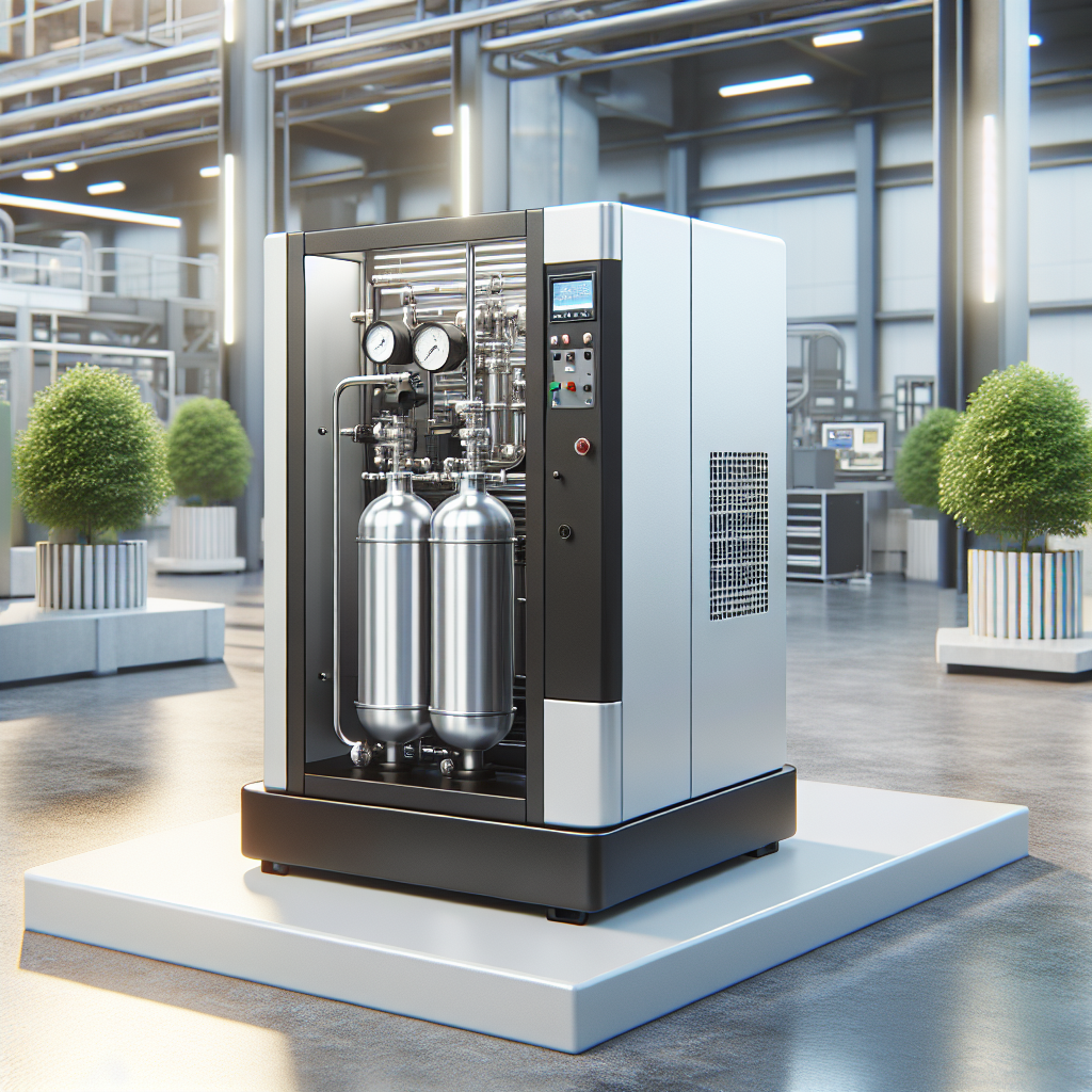 Entdecken Sie die Vorteile des Kompakten Stickstoffgenerators: platzsparend, kosteneffizient und ideal für Ihre Produktion.