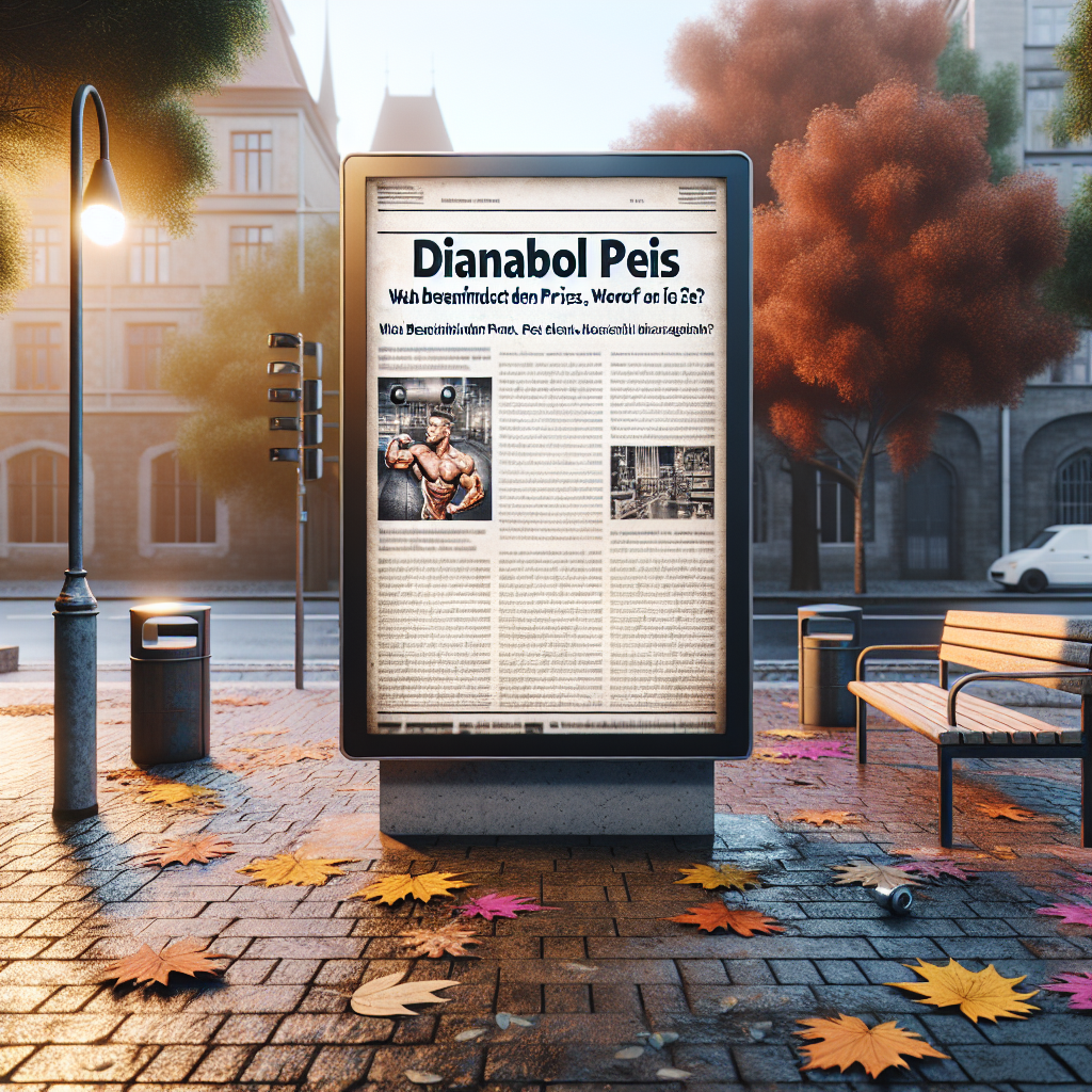Erfahren Sie alles über den Dianabol preis, einschließlich Faktoren, die ihn beeinflussen, und wichtige Tipps für den Kauf dieses beliebten Anabolikums.