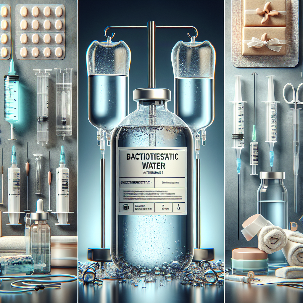 Bakteriostatická voda je nepostrádateľná pre medicínu a kozmetiku. Zabezpečuje bezpečné podmienky a inhibuje rast baktérií.