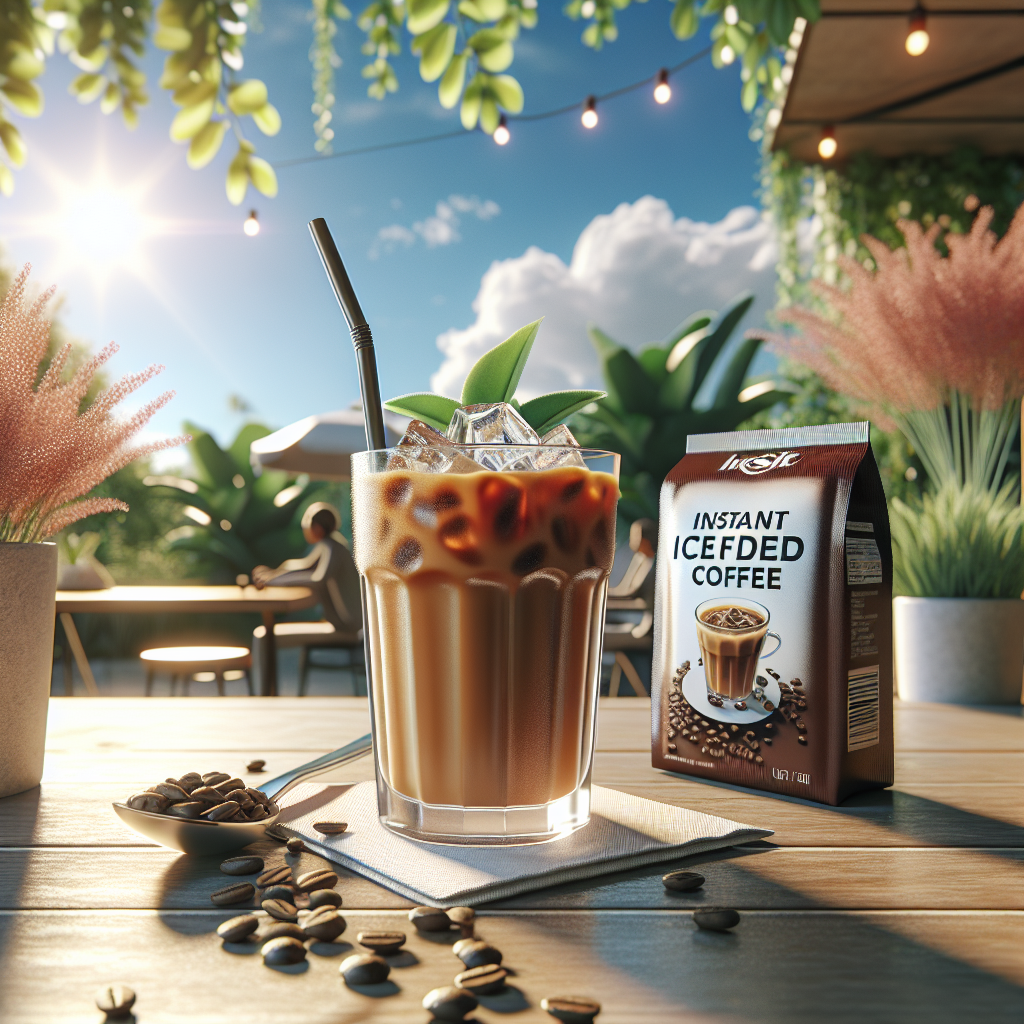 instantná ľadová káva
