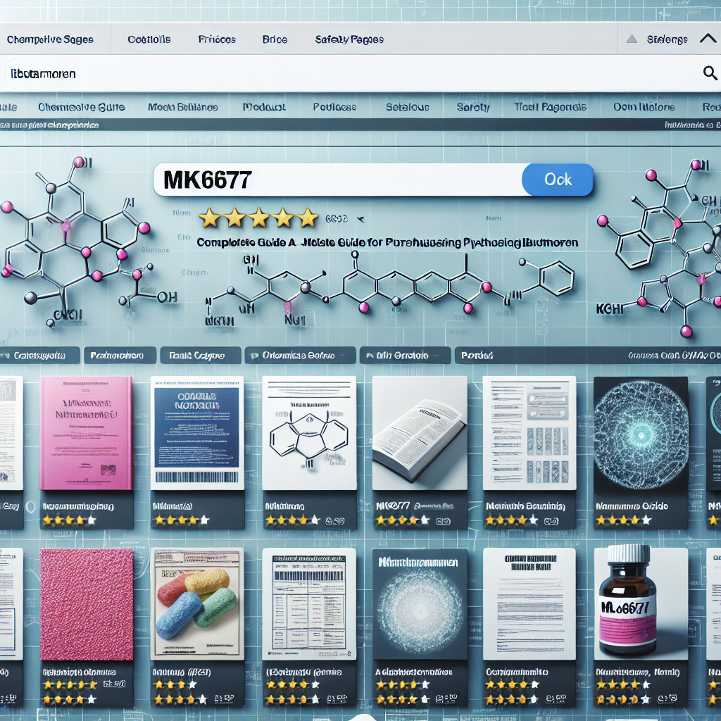 Ontdek waar je MK677 kunt kopen en leer belangrijke tips voor een veilige en betrouwbare aankoop. Verbeter je fitnessdoelen met Ibutamoren!