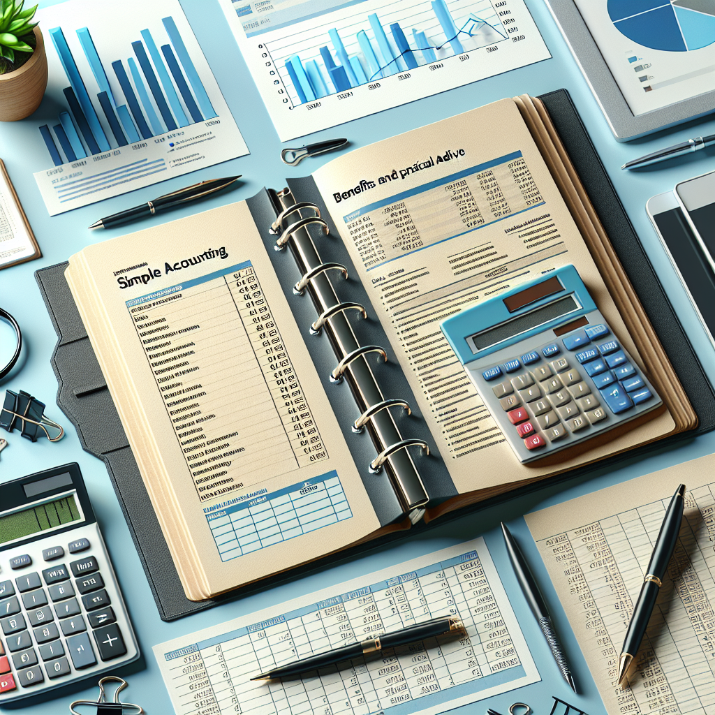 Zjednodušte správu financií svojho podnikania s jednoduchým účtovníctvom. Objavte jeho výhody a ušetrite čas aj náklady.