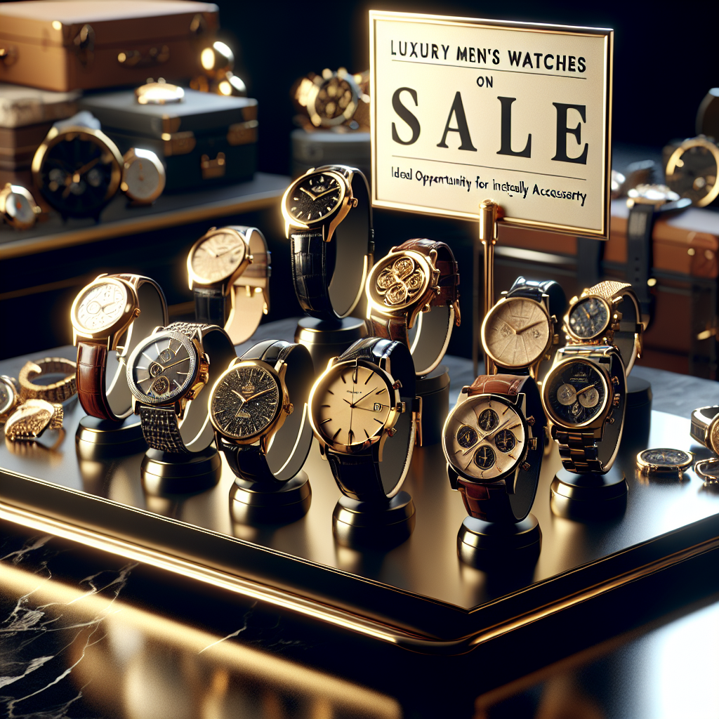 Objevte luxusní pánské hodinky výprodej a získejte kvalitní časomíru za skvělé ceny. Ideální příležitost pro investici do stylu!