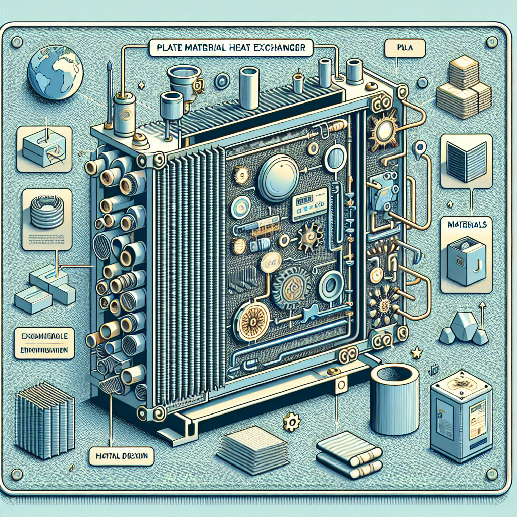 Entdecken Sie die Vorteile eines Plattenmaterial Wärmetauschers: hohe Effizienz, kompakte Bauweise und flexible Materialwahl für diverse Anwendungen.