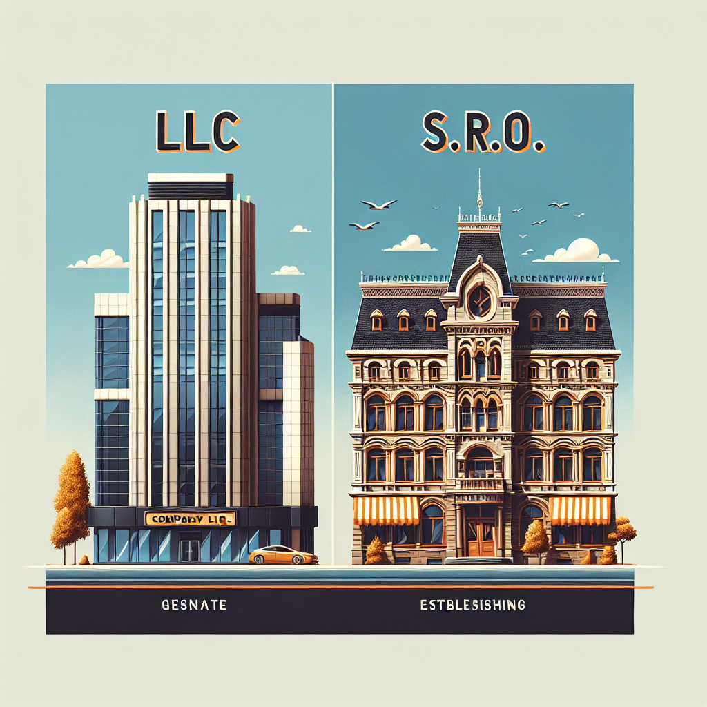 Porovnajte LLC vs s.r.o. a objavte ich rozdiely, podobnosti a faktory, ktoré ovplyvňujú rozhodovanie pri založení podnikania.