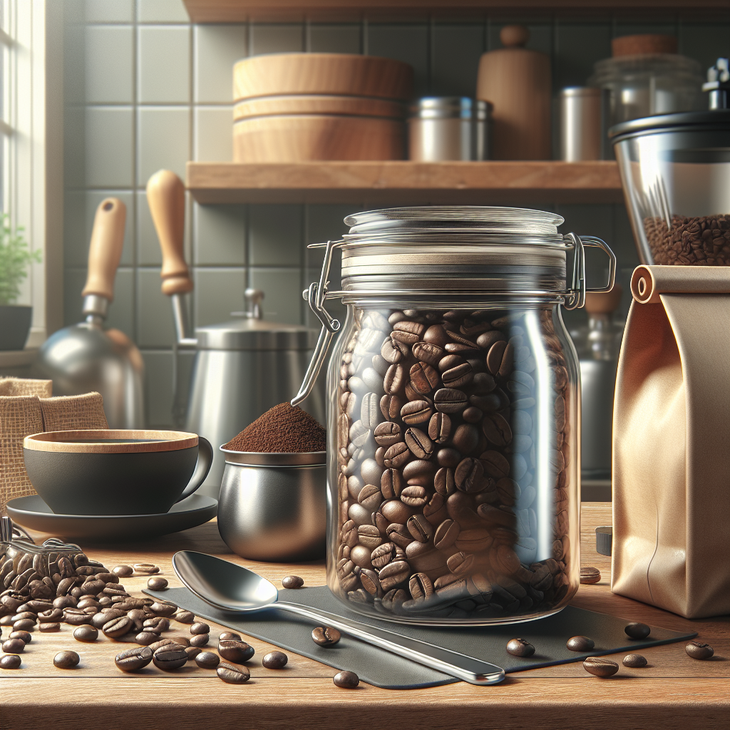 ako správne skladovať kávu