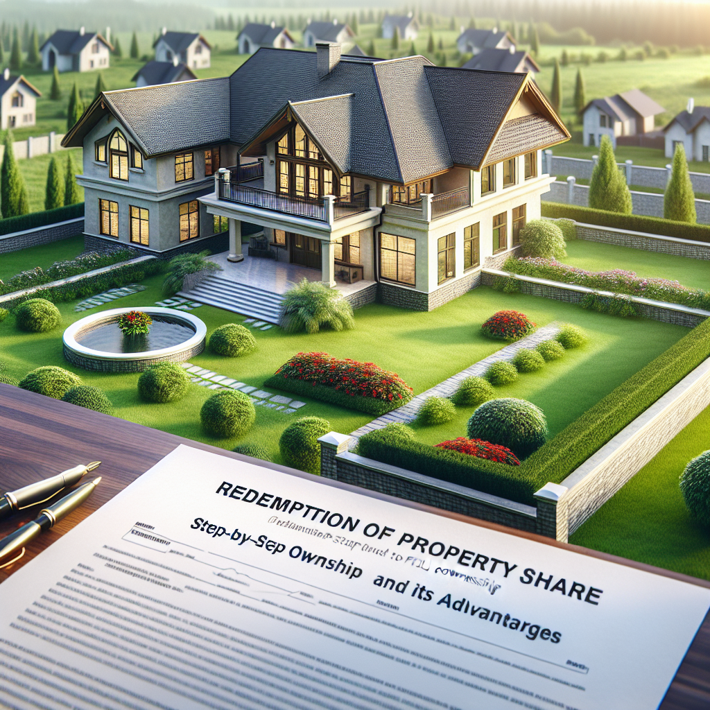 Odkúpenie podielu na nehnuteľnosti: objavte jeho výhody, kroky procesu a riziká. Získajte celkové vlastníctvo a vyhnite sa konfliktom.