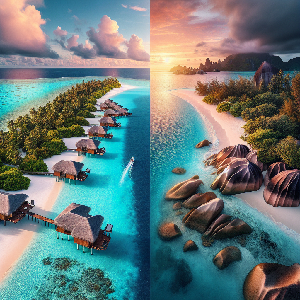 Zvažujete Maldivy alebo Seychely? Porovnajte prírodné krásy, aktivity a ubytovanie pre ideálnu exotickú dovolenku.