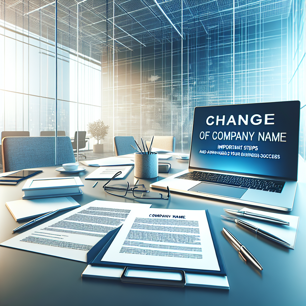 Zmena obchodného mena spoločnosti môže zlepšiť imidž, zvýšiť viditeľnosť a otvoriť nové príležitosti. Zistite viac o postupe a výhodách.