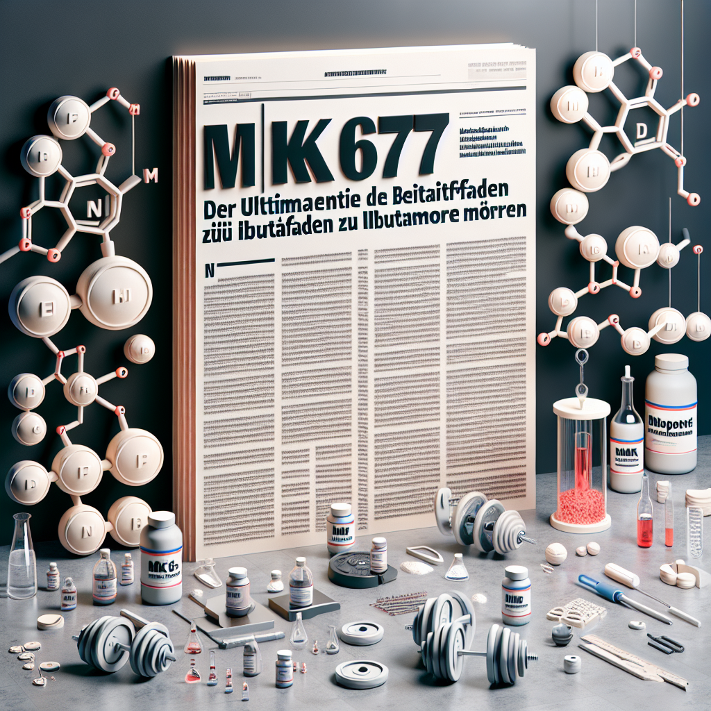 Entdecke die Vorteile von MK 677 und erfahre alles über Dosierung, Nebenwirkungen und rechtliche Aspekte. Jetzt MK 677 kaufen!