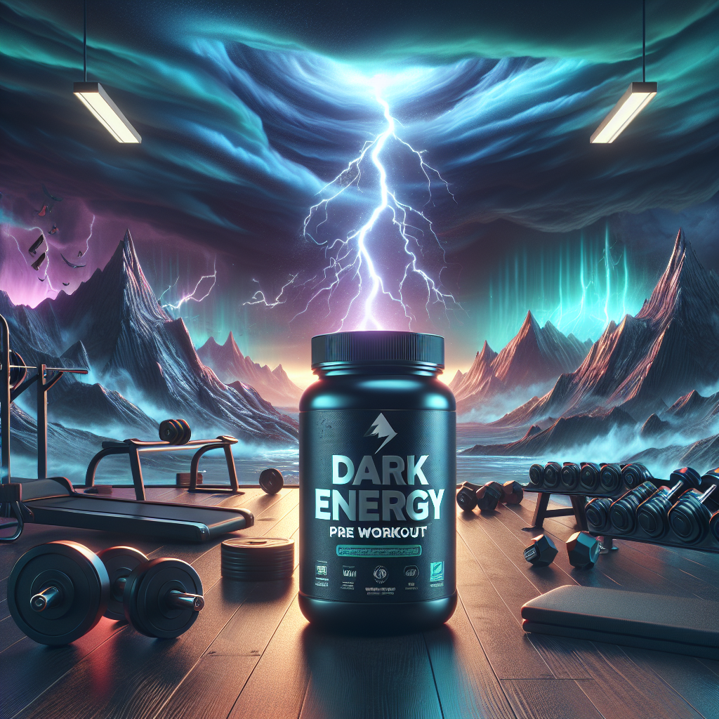 Découvrez le dark energy pre workout, un supplément conçu pour améliorer votre énergie, concentration et endurance pendant l'entraînement.